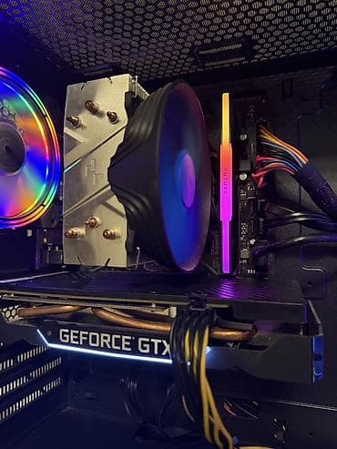 comp kg: Компьютер, ядер - 6, ОЗУ 16 ГБ, Игровой, Б/у, Intel Core i5, NVIDIA GeForce GTX 1660 Ti, HDD + SSD — 3