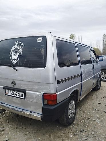 Унаа: Volkswagen Transporter: 1990 г., 2.4 л, Кол менен иштөөчү, Дизель, Вэн/Минивэн — 7