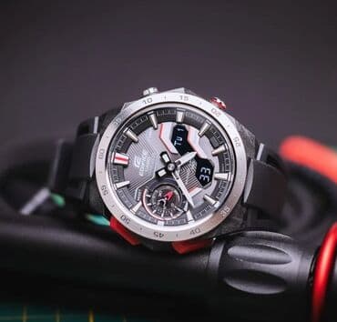 Edifice ECB-2200P ___ Функции : секундомер, дата, 24 формат времени at lalafo.kg Edifice ECB-2200P ___ Функции : секундомер, дата, 24 формат времени