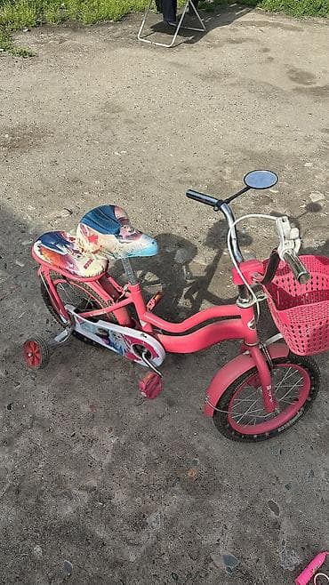 Детские велосипеды: Детский велосипед, 2-колесный, 4 - 6 лет, Для девочки, Б/у — 5