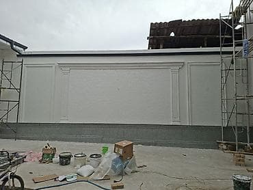 Ремонт и строительство: Декоративная фасадная отделка “Короед” + архитектурный декор - — 9