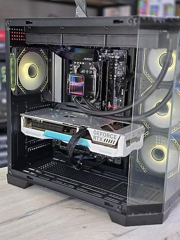 razen 7: Компьютер, ядер - 8, ОЗУ 32 ГБ, Для работы, учебы, Новый, AMD Ryzen 7, NVIDIA GeForce RTX 4070, NVMe — 2