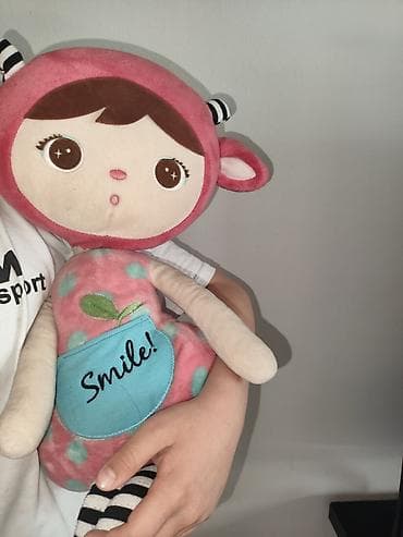 медведь игрушка: Мягкая игрушка-кукла «Smile!» - Милый персонаж в розово‑малиновом — 2