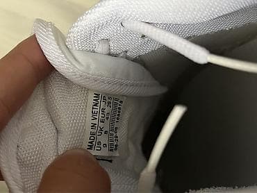 Мырзалардын бут кийими: Эркектердин кроссовкасы, 43, Nike, Жаңы, түсү - Ак, Өзү алып кетүү, Акылуу жеткирүү — 4