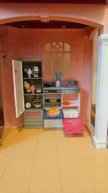домик для кукол: Доме Мечты Barbie Огромный 3-этажный дом с 7 комнатами и лифтом. В — 6
