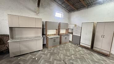 витринные полки б у: Кухонный гарнитур, Новый, цвет - Белый, Бесплатная доставка — 6