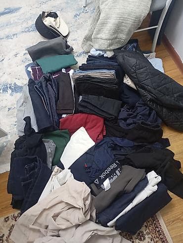 футболка с накидкой: Мужской микс одежды — большой лот хл 3хл есть норм качества, все за — 1