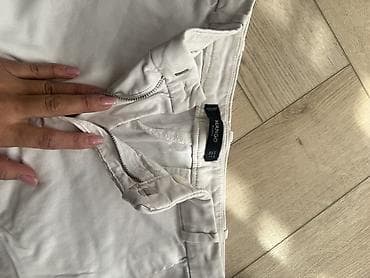 джинсы mango: Комплект из двух пар брюк/джинсов: За 2 брючки 700 сом состояние — 4