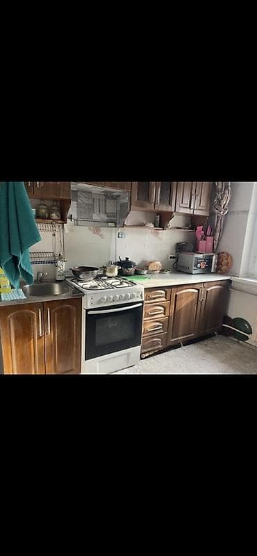 Мебель: Кухонный гарнитур, цвет - Коричневый, МДФ — 2