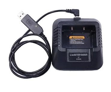 База для зарядки для рации UV-5R USB Арт.1330 Зарядный адаптер USB