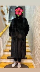 брендовая мужская одежда бишкек: Шуба, Длинная модель, С капюшоном — 1