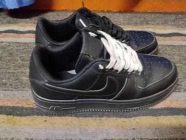 Кроссовки и спортивная обувь: Мужские кроссовки, 38.5, Nike, Б/у, цвет - Черный, Платная доставка — 3