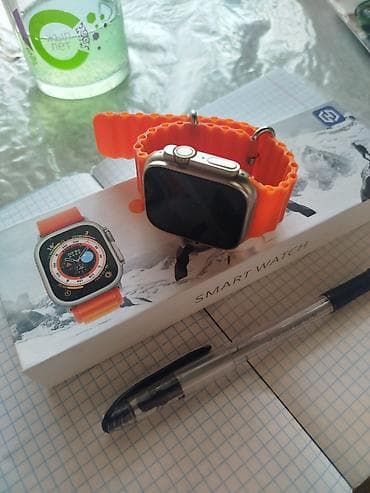 Смарт-часы Hiwatch PRO T800 Ultra - Беспроводная зарядка (указано на