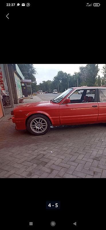 Унаа: BMW 3 series: 1985 г., 2.5 л, Кол менен иштөөчү, Бензин, Купе — 1