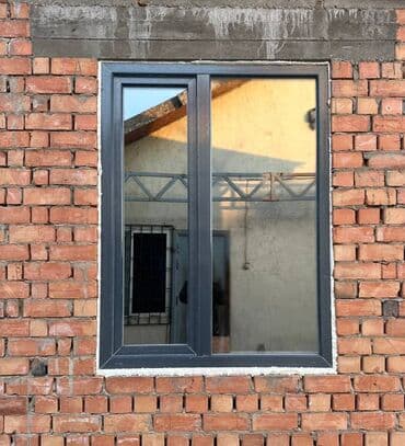 буу терезе эшик: Буюртмага пластик терезелер, Стандарттык, Акысыз орнотуу, Бөлүп төлөө жок — 9