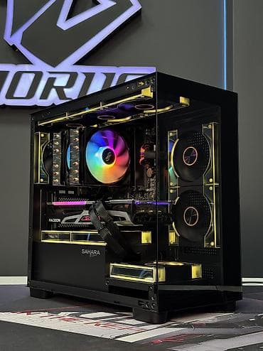мощные пк: Компьютер, ядер - 6, ОЗУ 16 ГБ, Игровой, Новый, AMD Ryzen 5, AMD Radeon RX 6700 XT, SSD — 1