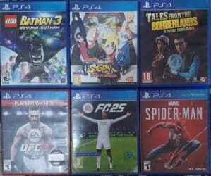 диск ufc 4: Диски для пс4,5 фк 25-3000 юфс 3-1500 человек паук-1500 наруто-1500 — 1