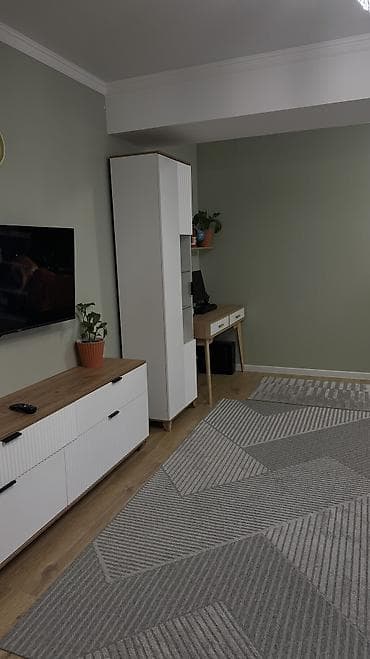 токмок прохладно: 1 комната, 41 м², Элитка, 4 этаж, Евроремонт — 2