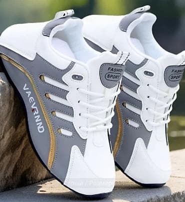 обувь кроксы: Мужские кроссовки, 43, Новый, цвет - Серый, Самовывоз — 6