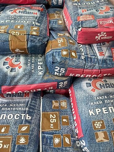 клеи: Alinex- сухие строительные смеси от производителя, лакокрасочные — 4