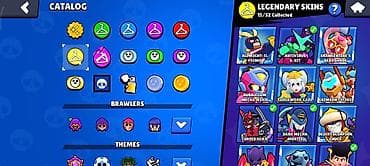 Видеоигры и приставки: Аккаунт Brawl Stars высокого уровня - Общий прогресс: Дорога трофеев — 7
