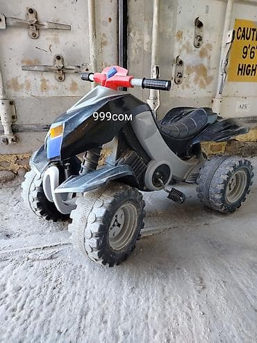 электромотоцикл для детей: Детский квадроцикл-каталка/электромобиль (визуально — 4‑колёсный — 1