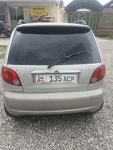 Унаа сатуу: Daewoo Matiz: 2005 г., Кол менен иштөөчү, Хетчбек — 4