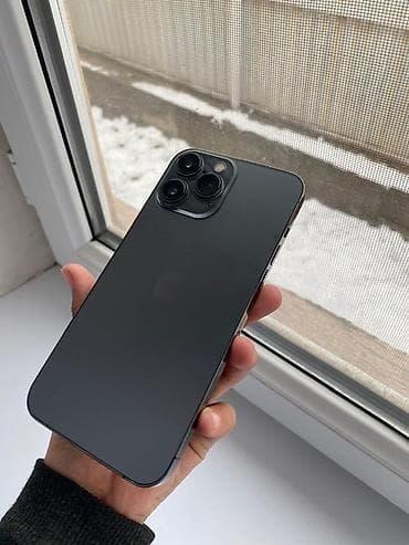 xs 512: IPhone 13 Pro Max, Б/у, 128 ГБ, Графит, Защитное стекло, Чехол, Коробка, 100 % — 2