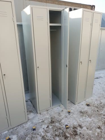 шкафы для переодевания: Раздевательные шкафы в наличии . (размер 1800х600х430 см) 2х — 7