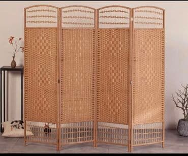 держатели для пододеяльника: Перегородка Ширма "Стильная и прочная плетеная перегородка для — 2