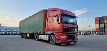 домкрат дамкрат: Тягач, DAF, 2002 г., Тентованный — 2