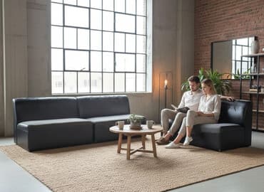 мебель для кафе и ресторанов бу: Модульный диван — 1