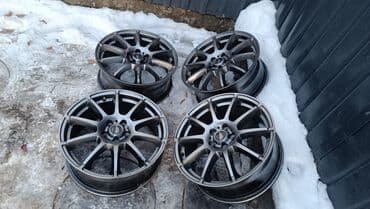 резина с дисками бу: Литые Диски R 17 Комплект, отверстий - 5, Б/у — 2