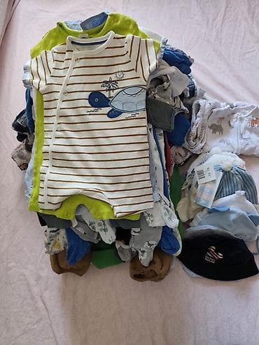 вещи для новорожденых: Комплект, цвет - Голубой — 1