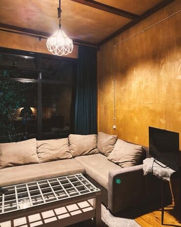 домик на двоих на сутки: 35 м², 2 комнаты, Балкон застеклен — 2