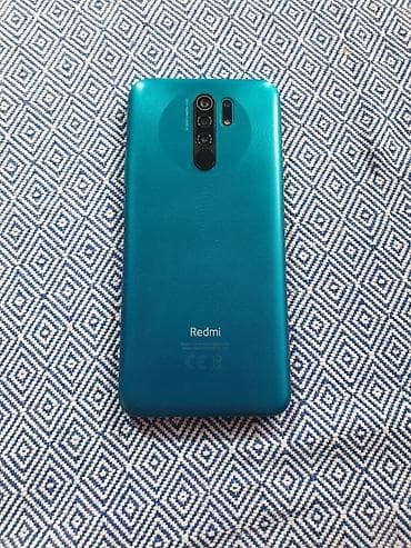 Скупка техники: Redmi, Redmi 9 Prime, Б/у, 64 ГБ, цвет - Зеленый, 2 SIM — 1
