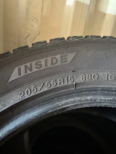 купить зимние шины бишкек: Шины 205 / 55 / R 15, Зима, Б/у, Комплект, Легковые, Япония, Yokohama — 3