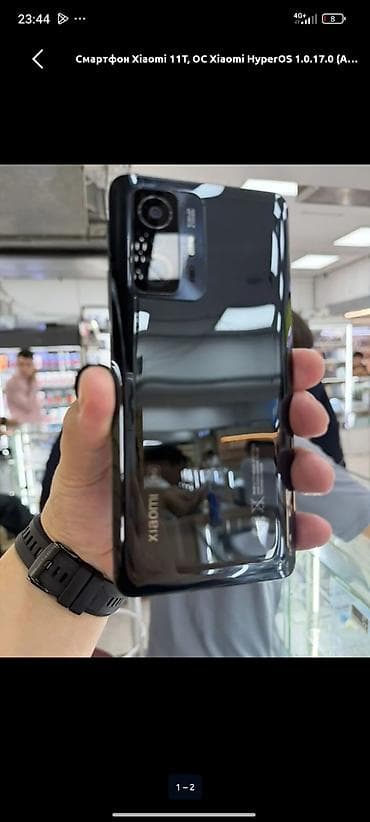 nothing iphone: Xiaomi, 11T, Б/у, 128 ГБ, цвет - Черный, 2 SIM — 2