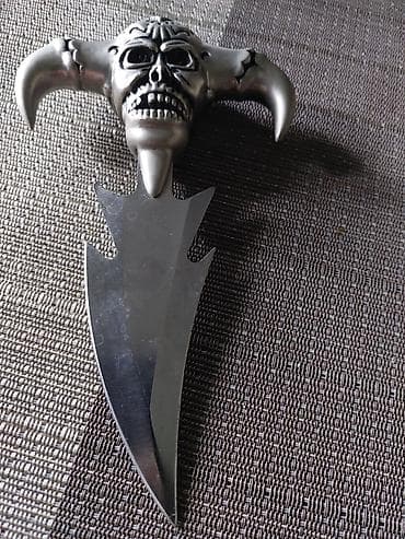 кинжал: Фэнтези-кинжал с декоративной рукоятью «череп с рогами» - Эффектный — 2
