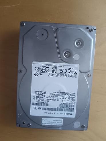 sd disk: Накопитель для ПК, Б/у, Hitachi, HDD, 1 ТБ, 3.5", Для ПК — 7