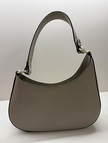 Личные вещи: Сумка-хобо женская, минималистичный дизайн. Италия - Форма — 3