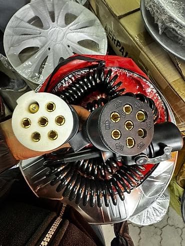 ГБО: Спиральный прицепной электрический кабель для грузовых — 4