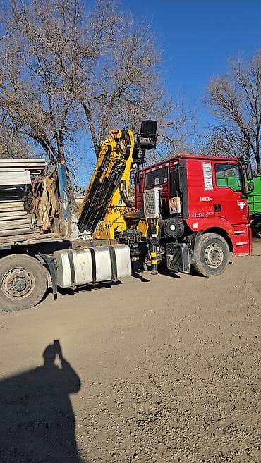 трактор 40 т: Услуги кран-манипулятора на базе седельного тягача - Грузоподъёмность — 3
