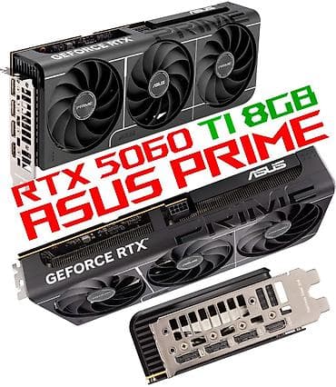 Видеокарта, Новый, Asus, GeForce RTX, 8 ГБ, Для ПК