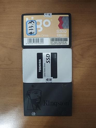 Настольные ПК и комплектующие: Накопитель для ПК, Б/у, ADATA, SSD, 128 ГБ, 2.5" — 1