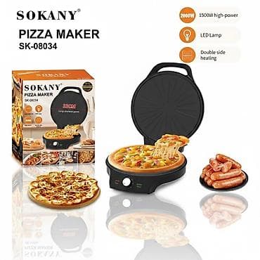 Пиццамейкер SOKANY SK-08034 - Диаметр рабочей поверхности: 32 см —
