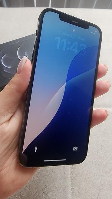 IPhone 12 Pro, Графит, Коробка — 3