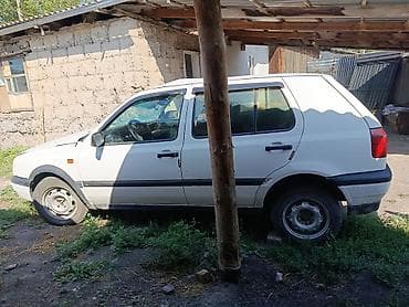 тюнинг нексия 2: Volkswagen Golf III, белый, 5‑дверный хэтчбек. Машина продаётся — 4