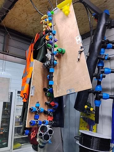 капельная полив: Комплектующие и фитинги для систем капельного орошения и полива — 1