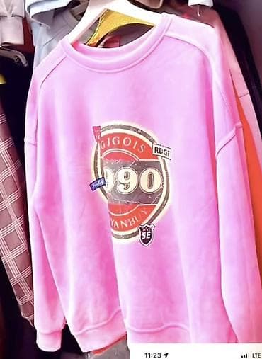 Футболки: Свитшоты унисекс с круглым вырезом. - Фасон: свободный крой, длинный — 1